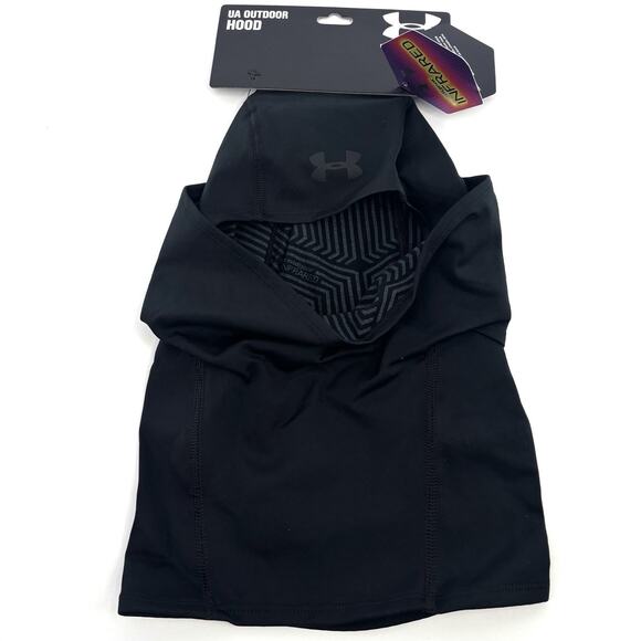 Under Armour Cold Grear Tactical Hood Black NWT Infrared Winter Hat - Picture 1 of 4